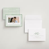 "Charming" - Save the Dates in Meadow by Melanie Kosuge - Assembled