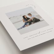 "Corner Stamp" - Save the Dates in Ash by Robert and Stella - Detail