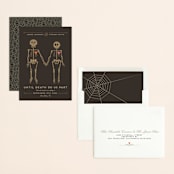 "Until Death" - Save the Dates in Golden by Katie Zimpel - Assembled