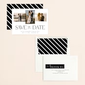 "Multi-Overlay" - Save the Dates in Tuxedo by Anna Elder - Assembled
