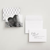 "Adriana" - Save the Dates in Cotton by Hooray Creative - Assembled