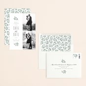 "botanica" - Save the Dates in Sage by Hooray Creative - Assembled