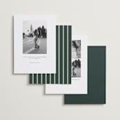 "Beignet" - Save the Dates in Garden by Blustery August - Back of Card Options