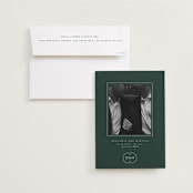 "Beignet" - Save the Dates in Garden by Blustery August - Save the Date with Envelope