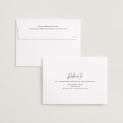 "Corners" - Save the Dates in Cloud by Inkblot Design - FREE Recipient Addressing