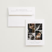 "Boucle" - Save the Dates in Ink by Kristie Kern - Save the Date with Envelope