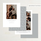 "Postcard Perfect" - Save the Dates in Cloud by Lauren Chism - Back of Card Options
