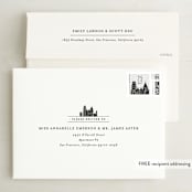 "Big City - Atlanta" - Save the Dates in Light Taupe by Hooray Creative - FREE Recipient Addressing