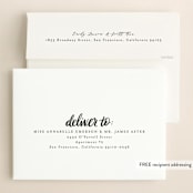 "Brushed Date" - Save the Dates in Sand by Pink House Press - FREE Recipient Addressing