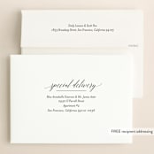 "swell" - Save the Dates in Cotton by Jessica Williams - FREE Recipient Addressing
