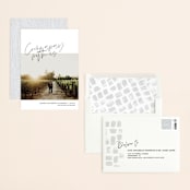 "Come Away" - Save the Dates in Cloud by Jody Wody - Assembled