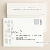 "Come Away" - Save the Dates in Cloud by Jody Wody - FREE Recipient Addressing