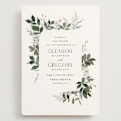 "Grove" - Save the Dates in Meadow by Everett Paper Goods - Front