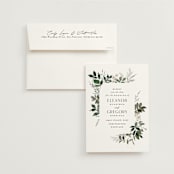 "Grove" - Save the Dates in Meadow by Everett Paper Goods - Save the Date with Envelope