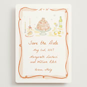 "Giardino" - Save the Dates in Flame by Pati Cascino - Front