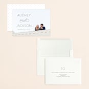 "Forever And" - Save the Dates in Black Tie by Kim Dietrich Elam - Assembled