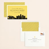 "Big City - Los Angeles" - Save the Dates in Lemondrop by Hooray Creative - Assembled