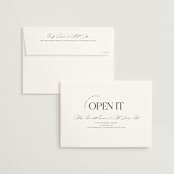 "Photographie" - Save the Dates in Noir by Christie Garcia - FREE Recipient Addressing