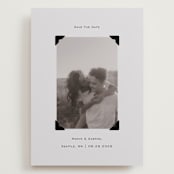 "scrapbook frame" - Save the Dates in Cream by Jenny Millington - Front