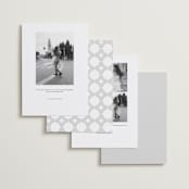 "scrapbook frame" - Save the Dates in Cream by Jenny Millington - Back of Card Options