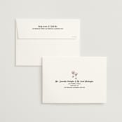 "Heart of Glass" - Save the Dates in Pretty in Pink by Helena Vitto - FREE Recipient Addressing