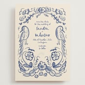 "Santa Catalina" - Save the Dates in Marseille Blue by Ani Somi - Front