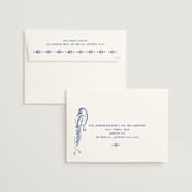 "Santa Catalina" - Save the Dates in Marseille Blue by Ani Somi - FREE Recipient Addressing