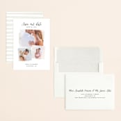 "Photo Overlay" - Save the Dates in Foggy Day by Stacey Meacham - Assembled