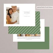 "Surround" - Save the Dates in Salt by Snow and Ivy - Back of Card Options