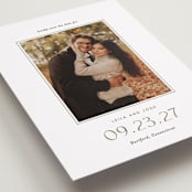 "brampton" - Save the Dates in Olive by Sara Hicks Malone - Detail