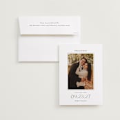 "brampton" - Save the Dates in Olive by Sara Hicks Malone - Save the Date with Envelope