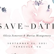 "Florista Modernista" - Save the Dates in Azalea by Petra Kern - Detail