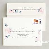 "Florista Modernista" - Save the Dates in Azalea by Petra Kern - FREE Recipient Addressing