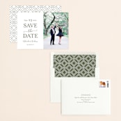"Elegant Save" - Save the Dates in Moss by raven erebus - Assembled