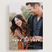 "modern classic" - Save the Dates in Porcelain by Chryssi Tsoupanarias - Front