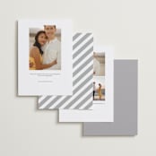 "modern classic" - Save the Dates in Porcelain by Chryssi Tsoupanarias - Back of Card Options