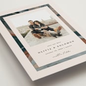 "Love Story" - Save the Dates in Mocha by Kate Ahn - Detail