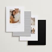 "Til death" - Save the Dates in Cloud by Hudson meet Rose - Back of Card Options