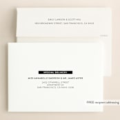 "Simply Written" - Save the Dates in Starlight by Jessica Voong - FREE Recipient Addressing
