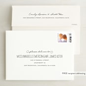 "Big City - New York City" - Save the Dates in Light Taupe by Hooray Creative - FREE Recipient Addressing