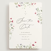 "Brynn" - Save the Dates in Cloud by Everett Paper Goods - Front