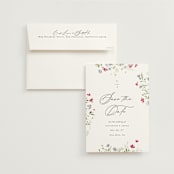 "Brynn" - Save the Dates in Cloud by Everett Paper Goods - Save the Date with Envelope