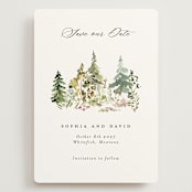 "Great Outdoors" - Save the Dates in Forest by Petra Kern - Front