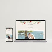 "Wild meadow" - Save the Dates in Elder Flower by Sarah Knight - FREE Wedding Website