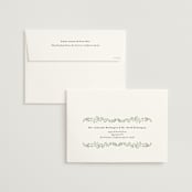 "Monogramed Arch" - Save the Dates in Mojito by Susan Moyal - FREE Recipient Addressing