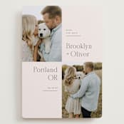 "Portland" - Save the Dates in Latte by Kristie Kern - Front