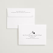 "Stamp" - Save the Dates in Smoke by Morgan Kendall - FREE Recipient Addressing