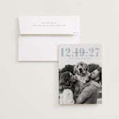 "Aster" - Save the Dates in Capri by Deynaaz Daraei - Save the Date with Envelope