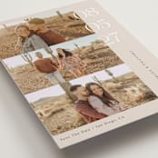 "Cinematic Love" - Save the Dates in Sand by Elly - Detail