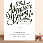 "Our Adventure" - Save the Dates in Forest by Elly - Front